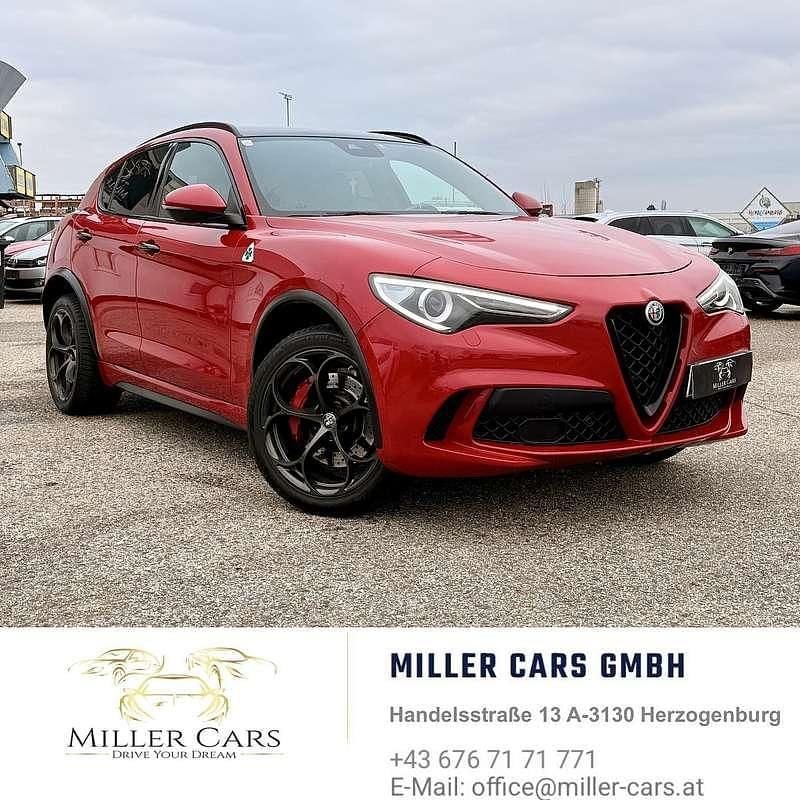Gebraucht Alfa Romeo Stelvio Quadrifoglio 510 PS (375 kW) 2018 Rot SUV