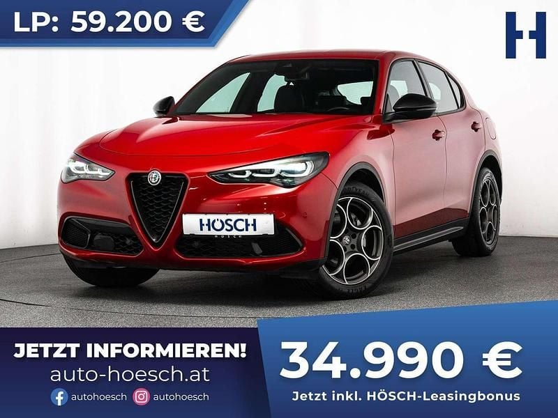 Rot Gebraucht 2023 Alfa Romeo Stelvio Sprint SUV | € 36.490 (Guter Preis) - Bild 1/4
