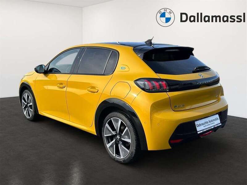 Gebraucht Peugeot e-208 GT 100 kW (136 PS) 2021 Gelb Kleinwagen