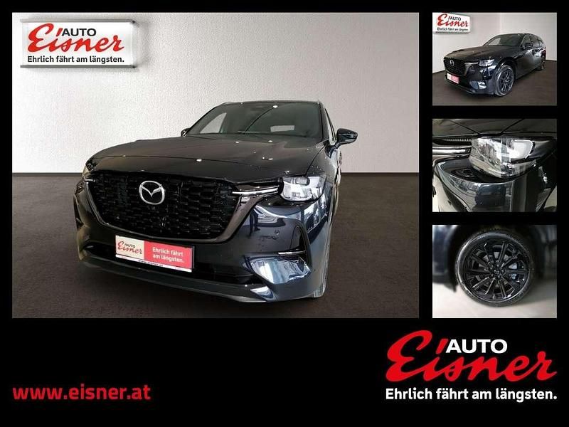 Jet schwarz mica Gebraucht 2025 Mazda CX-80 Homura-Line SUV | € 61.990 (Guter Preis) - Bild 1/4