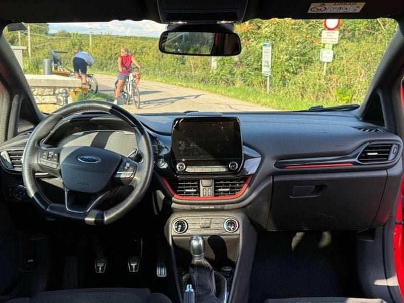 Gebraucht Ford Fiesta ST-Line 86 PS (63 kW) 2018 Rot Kleinwagen