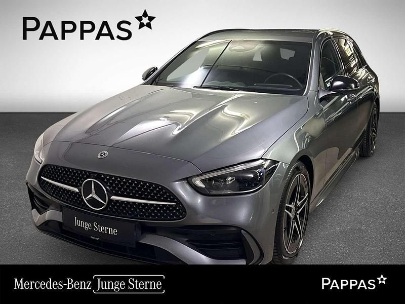 Gebraucht Mercedes C200 AMG line 163 PS (119 kW) 2024 Selenitgrau metallic Kombi