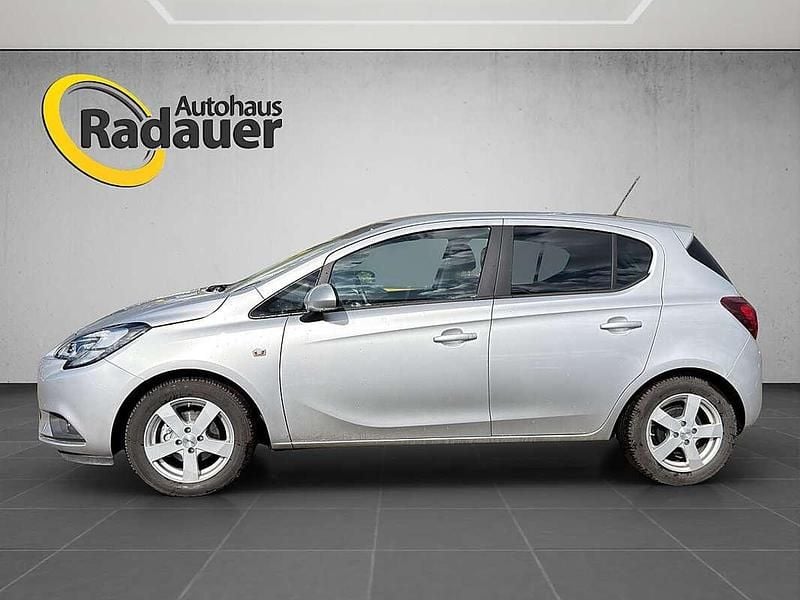 Gebraucht Opel Corsa Edition 90 PS (66 kW) 2016 Silber Kleinwagen