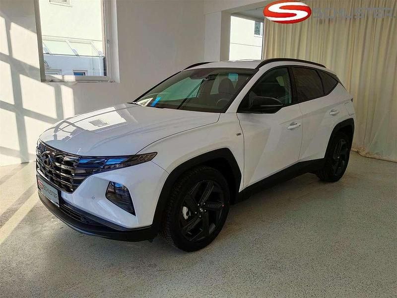 Gebraucht Hyundai Tucson Trend 136 PS (100 kW) 2023 Schwarz darkknightschwarz  metallic SUV