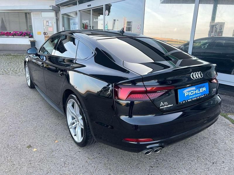 Gebraucht Audi A5 Sportback Sport 190 PS (139 kW) 2017 Schwarz  metallicperleffektno Kleinwagen