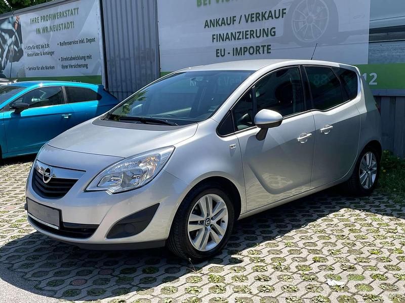 Gebraucht Opel Meriva Edition 101 PS (74 kW) 2011 Grau Van / Kleinbus