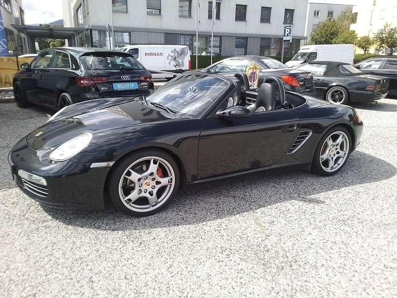 Schwarz Gebraucht 2006 Porsche Boxster S Cabrio | € 29.700 - Bild 1/4