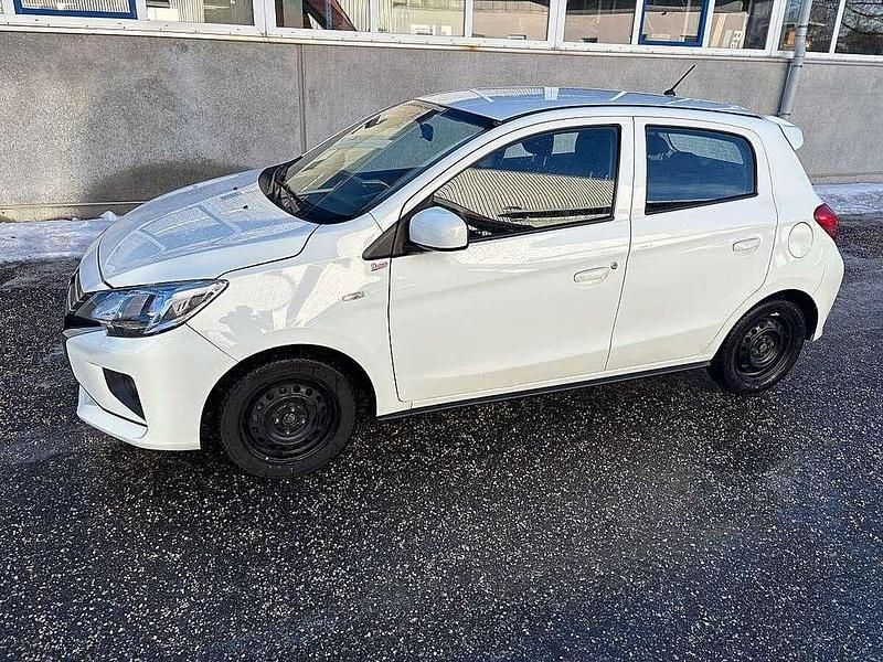 Gebraucht Mitsubishi Space Star 71 PS (52 kW) 2020 Weiß Limousine