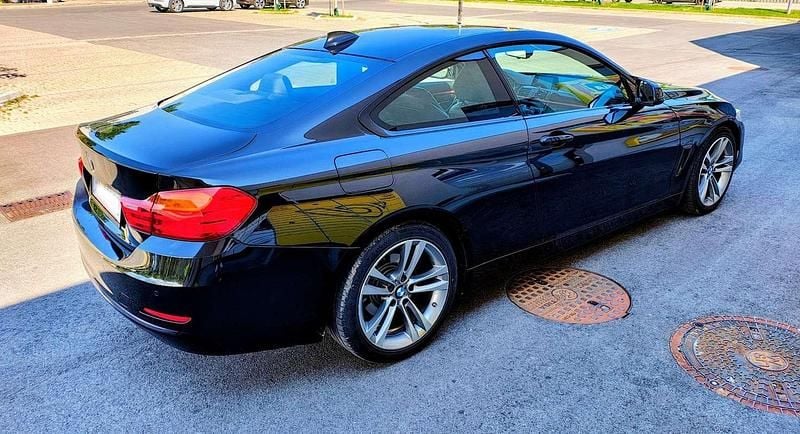 Gebraucht BMW 420 Sport Line 184 PS (135 kW) 2014 Schwarz Coupé