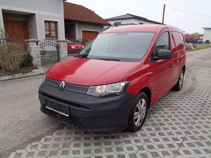 Gebraucht VW Caddy Maxi 102 PS (75 kW) 2021 Rot Van / Kleinbus