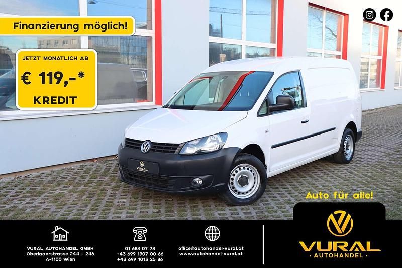 Gebraucht VW Caddy Maxi 102 PS (75 kW) 2015 Weiß Van / Kleinbus