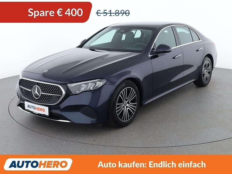 Blau Gebraucht 2024 Mercedes E220 Advanced Limousine | € 51.490 (Fairer Preis) - Bild 1/3