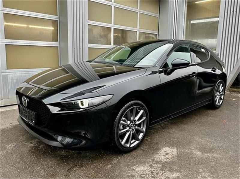 Schwarz Neu 2025 Mazda 3 Exclusive-Line Limousine | € 27.590 (Guter Preis) - Bild 1/4