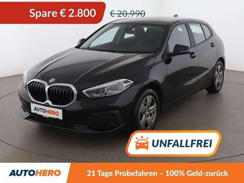 Schwarz Gebraucht 2019 BMW 116 Advantage Kleinwagen | € 18.190 (Fairer Preis) - Bild 1/3