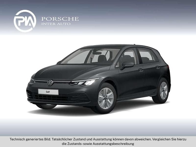 Grau Gebraucht 2022 VW Golf Life Limousine | € 18.480 (Superpreis) - Bild 1/4