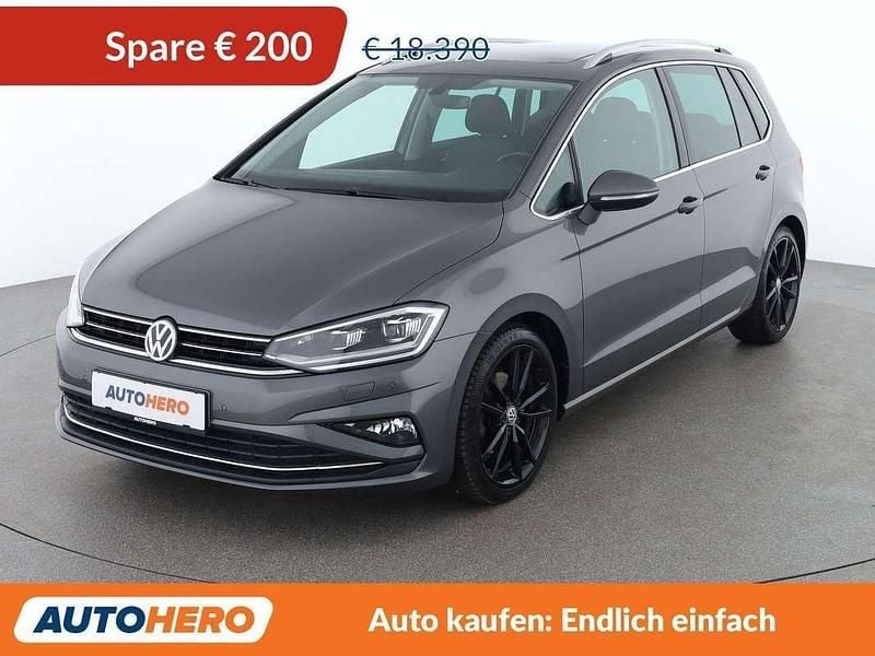 Gebraucht VW Golf Sportsvan Highline 131 PS (96 kW) 2019 Grau Van / Kleinbus