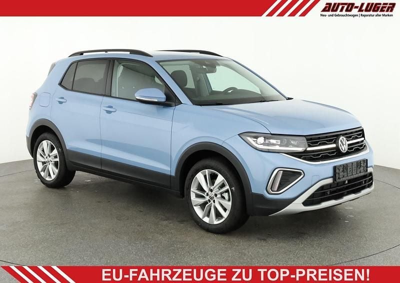 Neu VW T-Cross Life 116 PS (85 kW) 2025 Clear blue metallic SUV