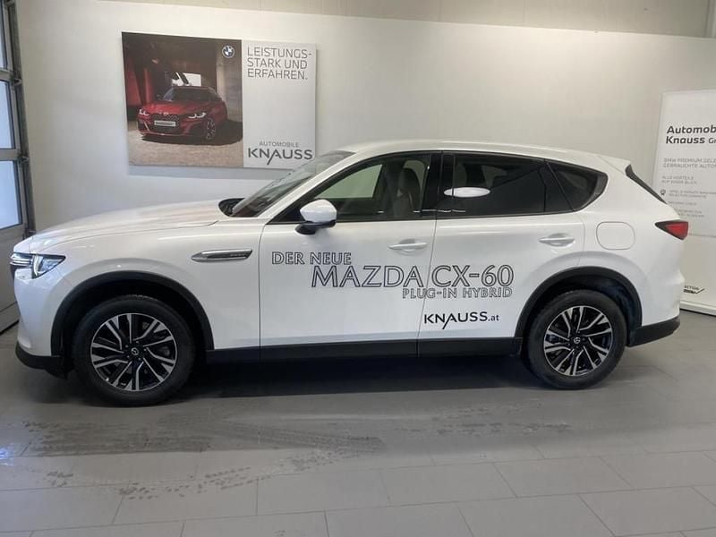 Gebraucht Mazda CX-60 Exclusive 192 PS (141 kW) 2023 Weiß SUV