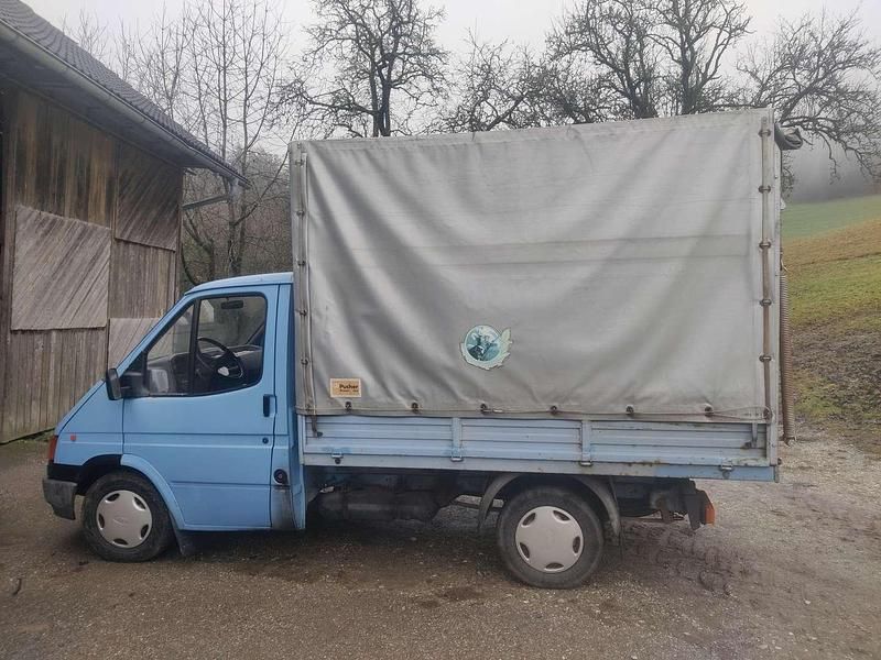 Blau Gebraucht 1990 Ford Transit Van / Kleinbus | € 3.500 - Bild 1/4