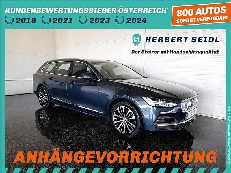 Blau Gebraucht 2022 Volvo V90 Core Kombi | € 37.880 (Guter Preis) - Bild 1/4