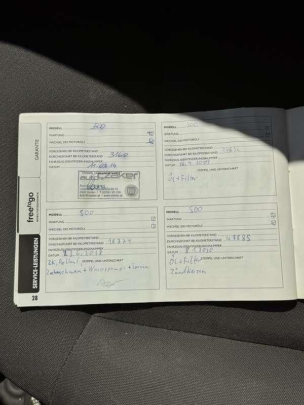 Gebraucht Fiat 500 69 PS (50 kW) 2013 Grau Limousine