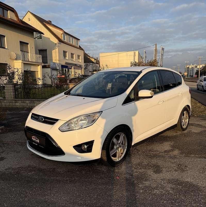 Weiß Gebraucht 2011 Ford C-MAX Titanium Van / Kleinbus | € 4.490 (Fairer Preis) - Bild 1/4