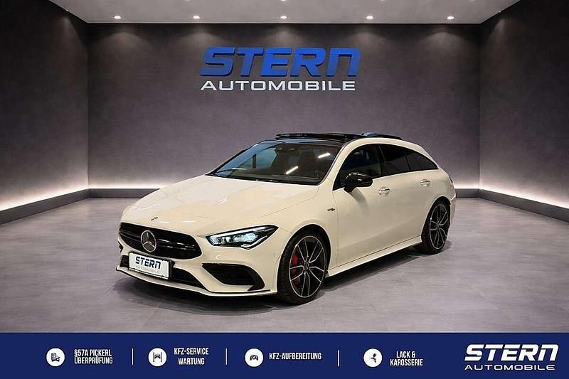 Gebraucht Mercedes CLA35 AMG Shooting Brake AMG 306 PS (225 kW) 2019 Weiß Kombi