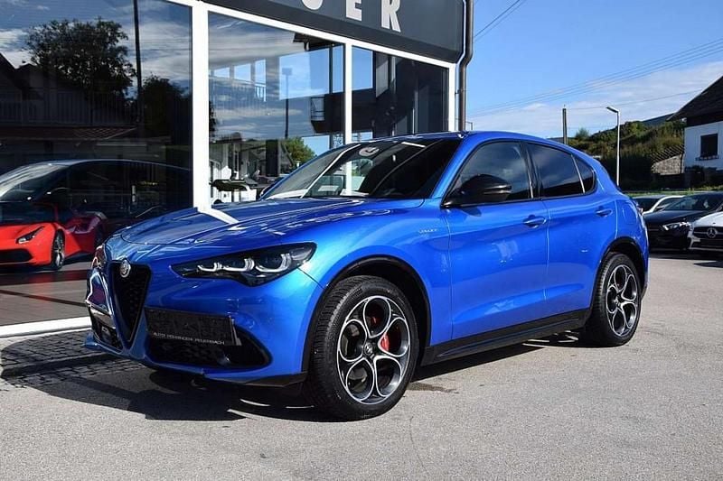 Gebraucht Alfa Romeo Stelvio Ti 280 PS (205 kW) 2023 Blau SUV