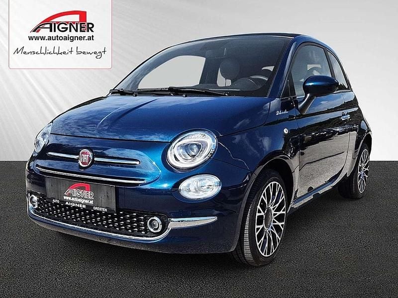 Blau Gebraucht 2022 Fiat 500C Dolcevita Cabrio | € 17.590 (Etwas zu teuer) - Bild 1/4