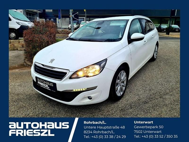 Weiß Gebraucht 2016 Peugeot 308 SW Kombi | € 8.900 - Bild 1/4