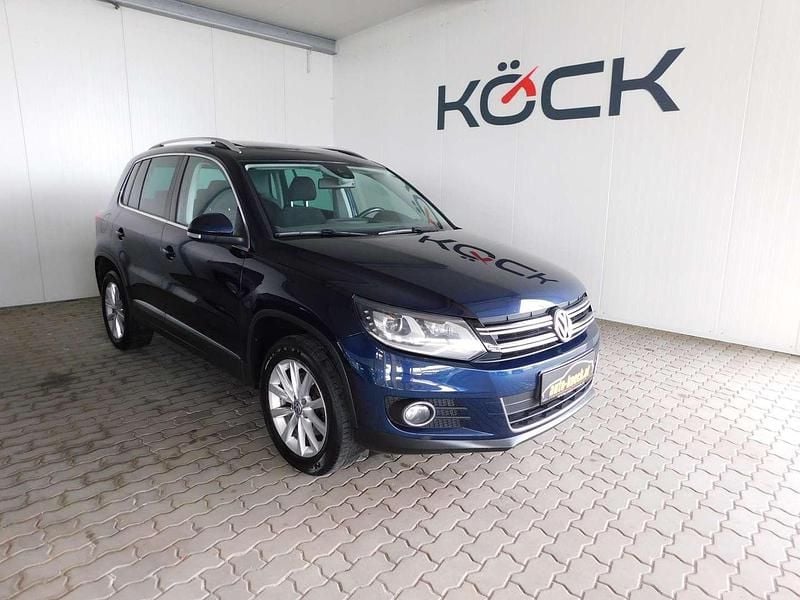 Blau Gebraucht 2013 VW Tiguan Sport SUV | € 9.900 (Guter Preis) - Bild 1/4