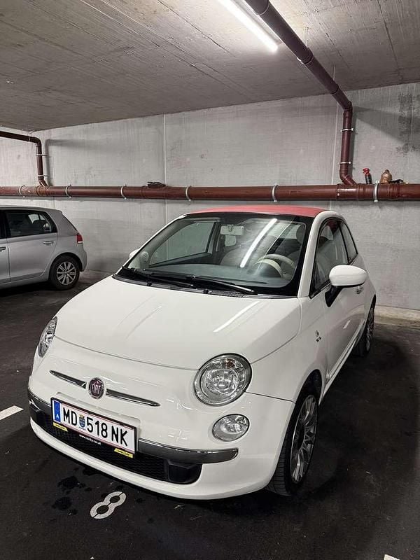 Gebraucht Fiat 500C 99 PS (72 kW) 2010 Weiß Cabrio
