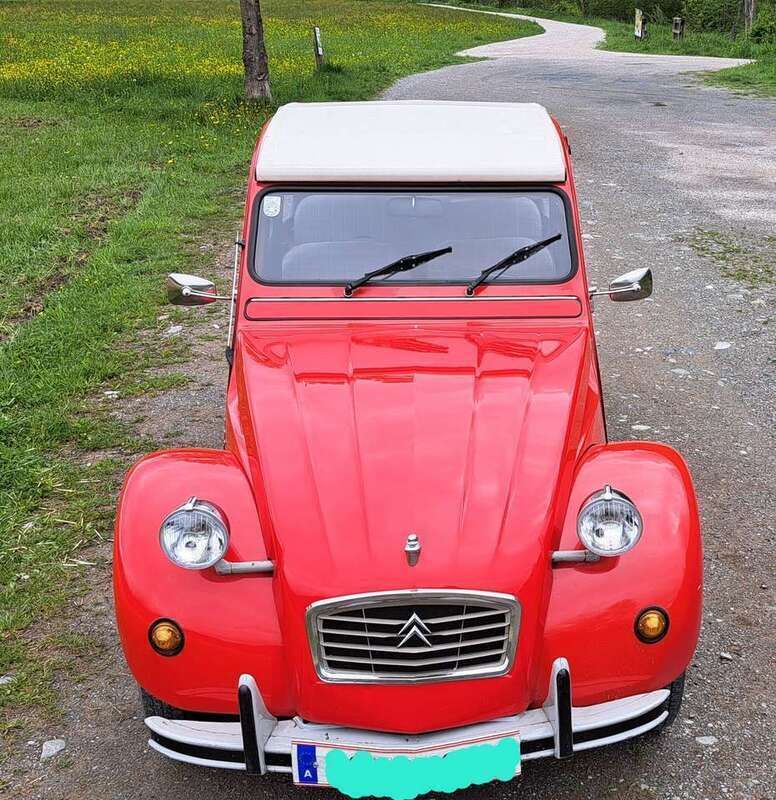 Rot Gebraucht 1987 Citroën 2CV Limousine | € 14.900 - Bild 1/4
