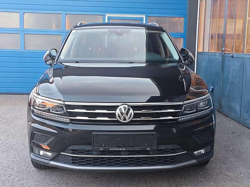 Gebraucht VW Tiguan Allspace Highline 150 PS (110 kW) 2018 Schwarz SUV