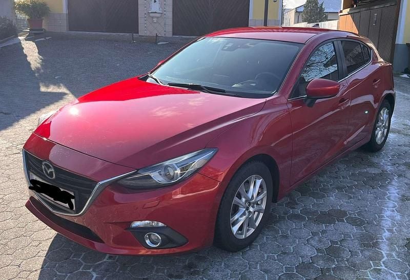 Gebraucht Mazda 3 Inclusive 150 PS (110 kW) 2015 Rot Limousine