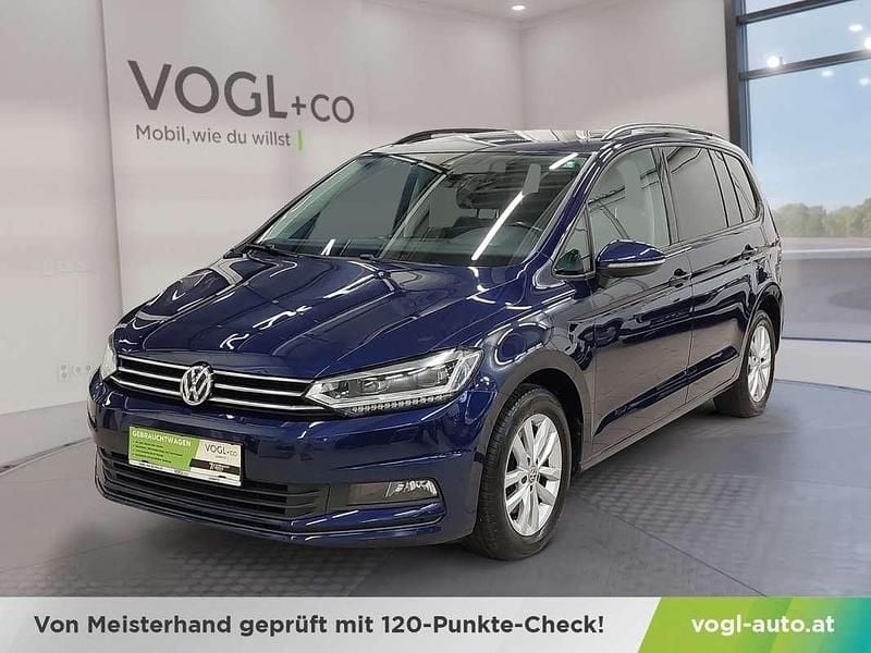 Gebraucht VW Touran Highline 116 PS (85 kW) 2019 Blau Van / Kleinbus