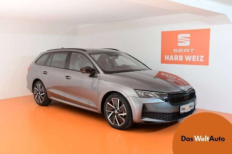 Mittelgrau metallic Gebraucht 2025 Skoda Octavia SportLine Kombi | € 38.980 - Bild 1/4