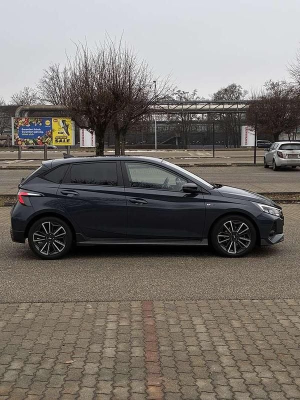 Gebraucht Hyundai i20 N Line 99 PS (72 kW) 2023 Grau Kleinwagen