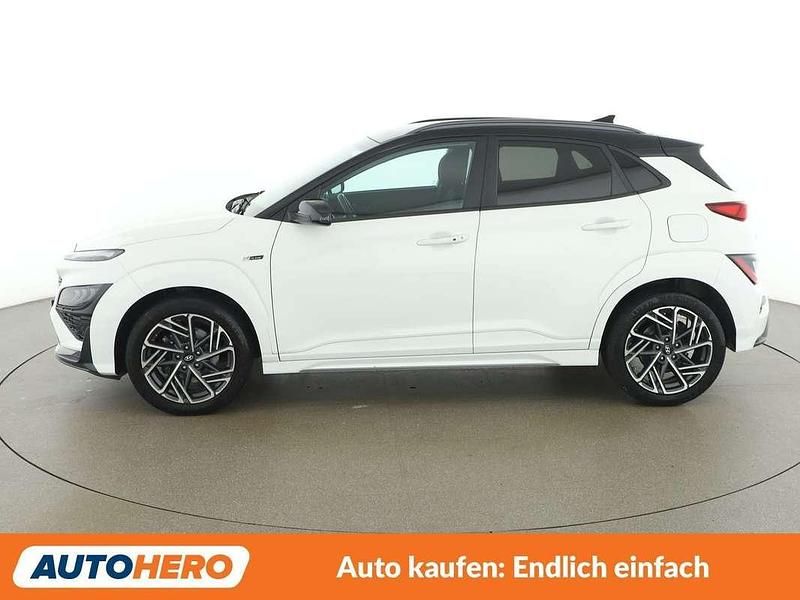 Gebraucht Hyundai Kona N Line 120 PS (88 kW) 2021 Weiß SUV