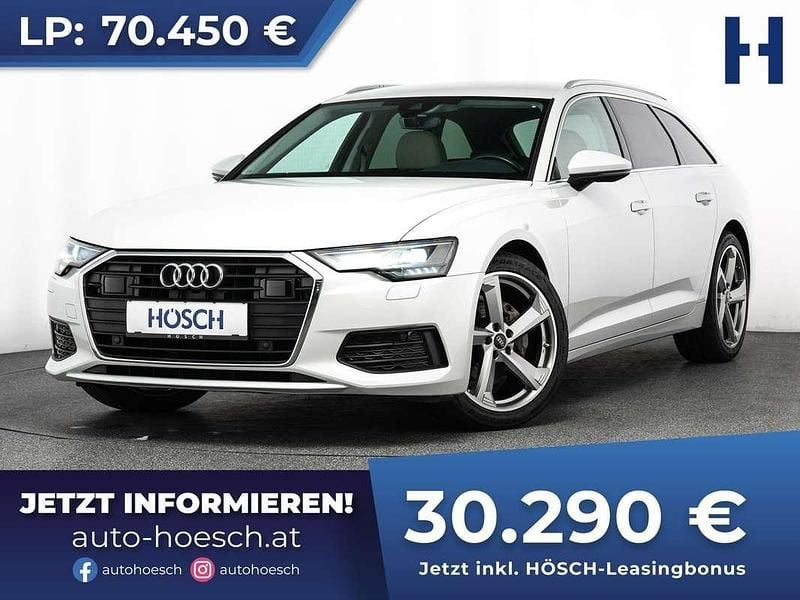 Weiss Gebraucht 2022 Audi A6 Ambiente Kombi | € 31.790 (Superpreis) - Bild 1/4