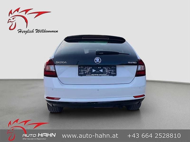 Gebraucht Skoda Rapid Monte Carlo 86 PS (63 kW) 2015 Weiß Kleinwagen