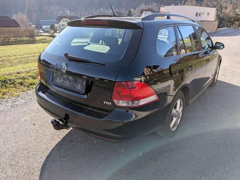 Gebraucht VW Golf V Family 105 PS (77 kW) 2008 Schwarz Van