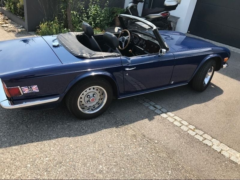 Gebraucht Triumph TR6 95 PS (69 kW) 1975 Dunkelblau Cabrio