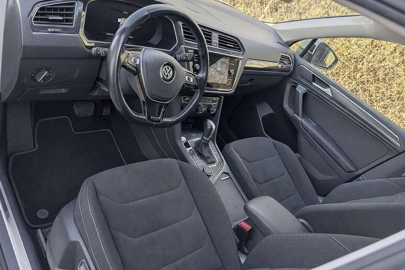 Gebraucht VW Tiguan Allspace Highline 150 PS (110 kW) 2018 Weiß SUV