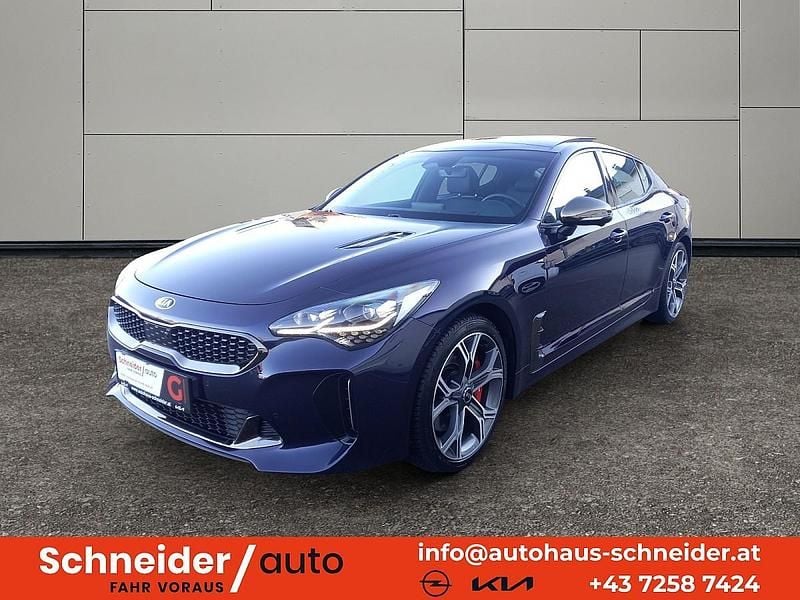 Blau Gebraucht 2021 Kia Stinger Kleinwagen | € 43.777 - Bild 1/4