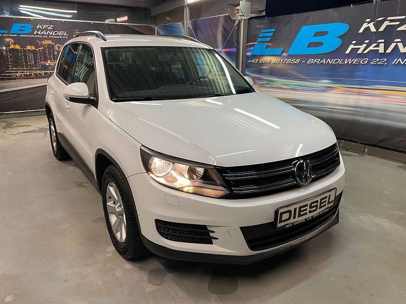 Gebraucht VW Tiguan Trendline 110 PS (80 kW) 2016 Weiß SUV