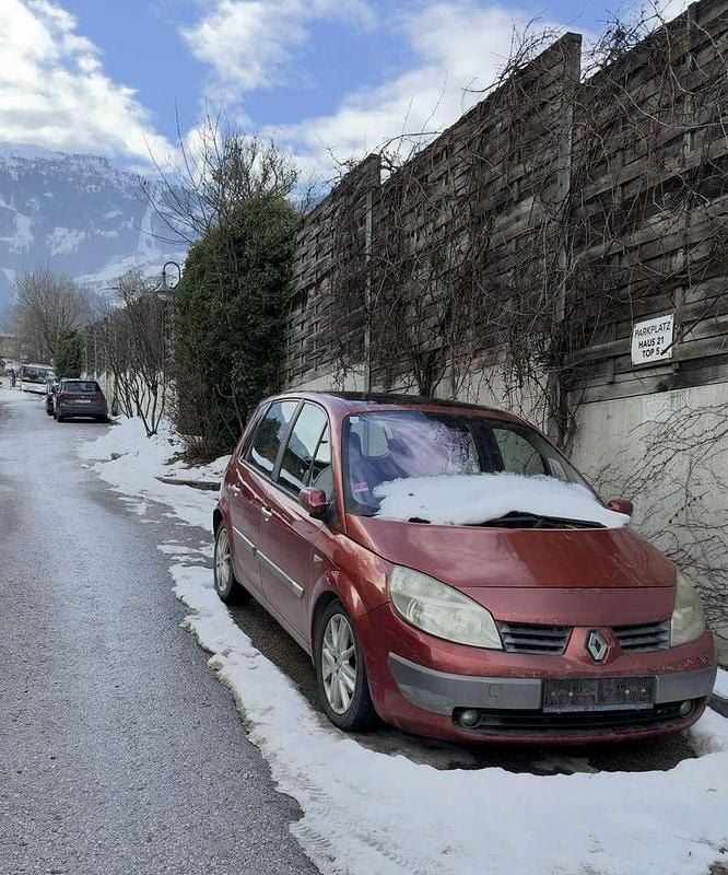 Gebraucht Renault Scénic Dynamique 120 PS (88 kW) 2003 Rot Van / Kleinbus