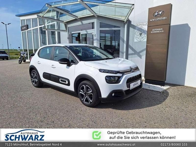 Gebraucht Citroën C3 Feel 102 PS (75 kW) 2021 Weiß Kleinwagen