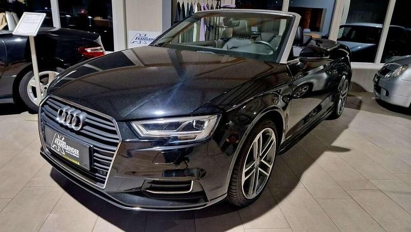 Schwarz Gebraucht 2018 Audi A3 Cabriolet Design Cabrio | € 21.900 (Fairer Preis) - Bild 1/4