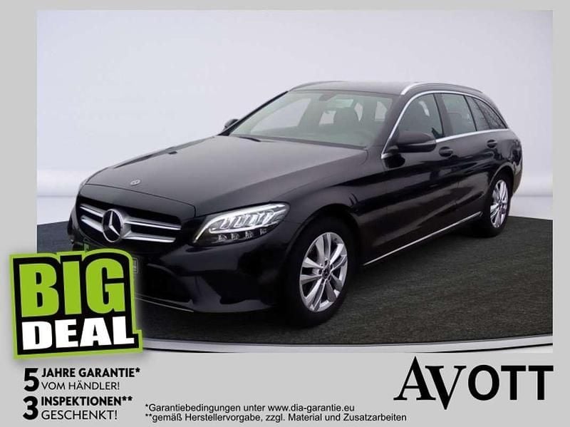 Schwarz Gebraucht 2019 Mercedes C180 Avantgarde Kombi | € 20.690 (Fairer Preis) - Bild 1/4